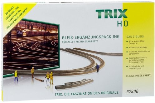 Märklin Trix 62900  toru uzupełnienie Trix H0 do zestawu Start 4028106629006