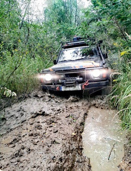 Jazda OFF ROAD 4x4  Czeladź P0007312