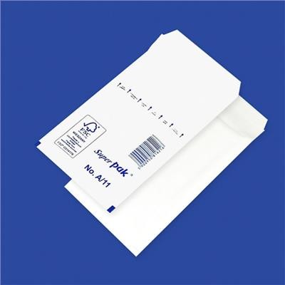 OFFICE PRODUCTS Koperty samoklejące z folią bąbelkową OFFICE PRODUCTS, A11, 100x165mm/120x175mm, 10szt., białe 15321112-14
