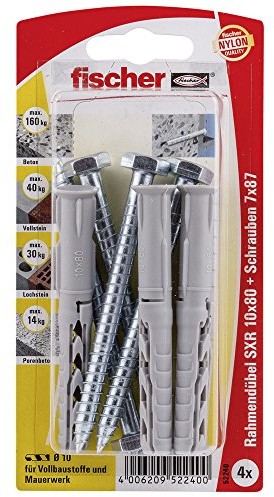 Fischer SB SXR 10 x 80 SS K kołki ramowe