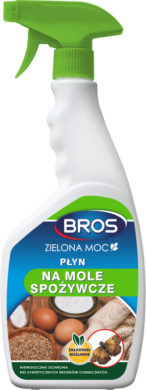 Bros Zielona Moc płyn na mole spożywcze 500ml