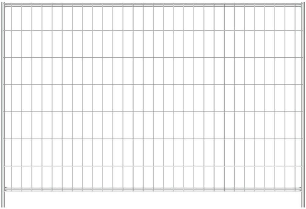 Polbram Panel ogrodzeniowy 300 x 203 cm budowlany ażurowy