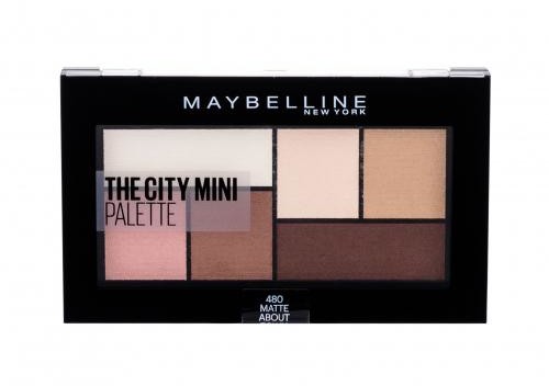 Maybelline The City Mini cienie do powiek 6 g 480 Matte About Town