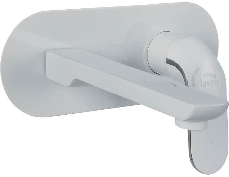 Laveo Bateria umywalkowa Zorita podtynkowa z korkiem BAZ_622P BAZ_622P