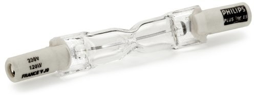 Philips 85223300 Plus Line ES krótkie. 120 W R7S lampa halogenowa wysokiego napięcia pręta 85223300
