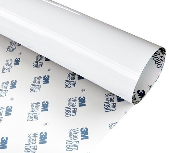 Folia Biały Połysk 3M G10 2080 152x250cm G10 152X250