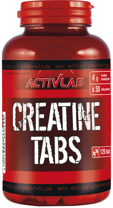 Activita Kreatyna, Creatine Tabs, 120 tabletek