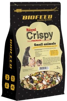 Animals BIOFEED Karma dla małych gryzoni - Royal Crispy Premium Small 2kg