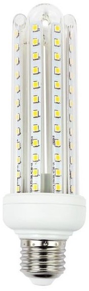 AIGOSTAR Żarówka LED E27 19W (CORN) - zimna biel