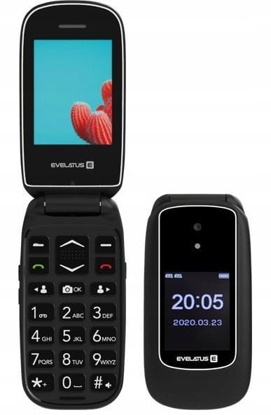 Evelatus Wave 2020 Dual Sim Czarny