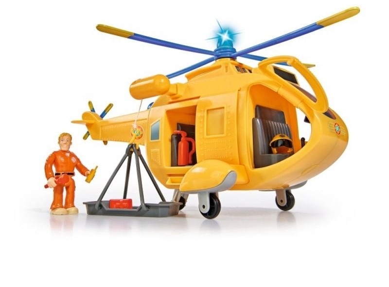 Simba Strażak Sam pomarańczowy Helikopter Wallaby 9251002