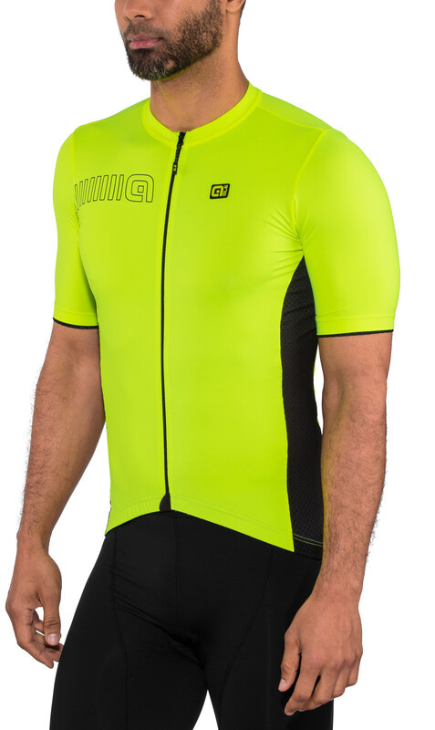 Alé Cycling Alé Cycling Solid Color Block Koszulka z krótkim rękawem Mężczyźni, flou yellow S 2021 Koszulki kolarskie L14246019-02