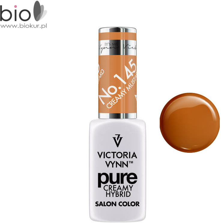 Victoria Vynn EDYCJA LIMITOWANA VICTORIA VYNN PURE CREAMY HYBRID NO 145 CREAMY MUSTARD 8 ml 330675