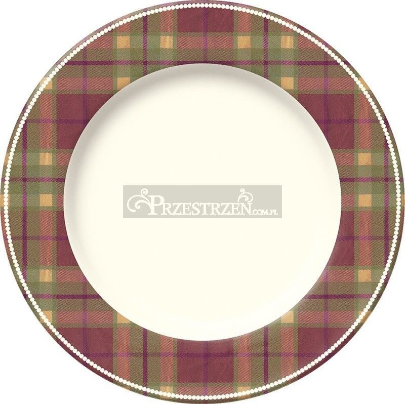 Creative Tops PORCELANOWY TALERZ OBIADOWY - Katie Alice Highland Fling