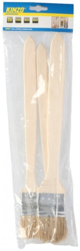 KINZO Kinzo - Pędzel płaski 20 mm 3 szt. 8711252794983