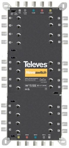 Televes Multiswitch Nevoswitch MSW 5x5x24 714506 MS0524TELEVES