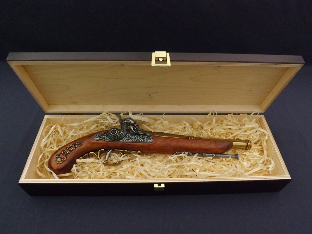 Denix SA REPLIKA PISTOLET FRANCUSKI W PUDEŁKU MODEL 1014L+P02 1014L+P02