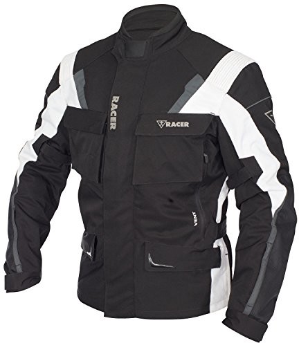Racer Siena kurtka damska z elastycznego materiału, czarna, 5XL 12408