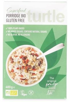 TURTLE OWSIANKA SUPERFOOD BEZGLUTENOWA BIO 400 g TURTLE