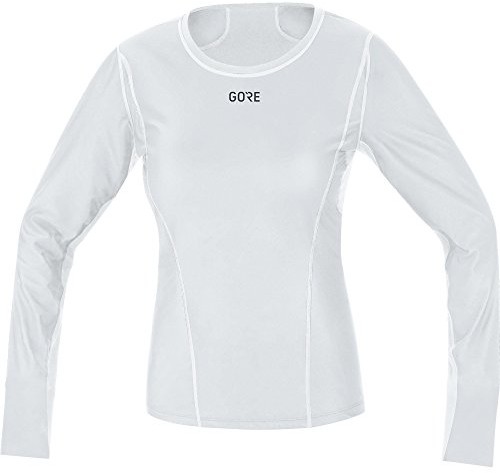 Gore Wear koszulka Wind gęstej damska koszulka z długim rękawem, wytłaczanie, Gore M Women WINDSTOPPER Base Layer L/S, 100320, szary, 34 -9201-X-Small100320920102-9201