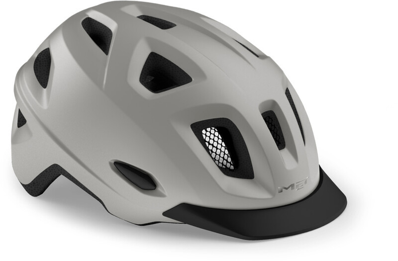 MET Mobilite Helmet, grey matte M/L | 57-60cm 2021 Kaski do e-rowerów 57003212