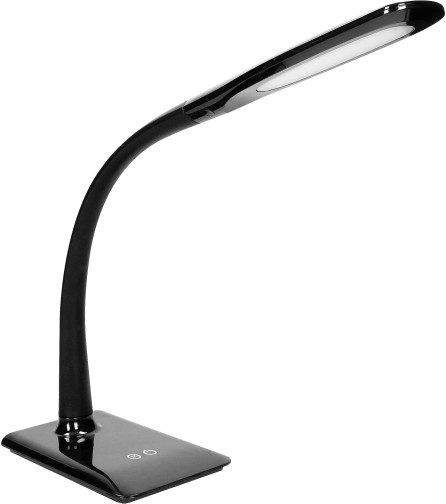 Orno JASPER LED DIM 7W lampka biurkowa 400lm czarna funkcja ściemniania i zmiany barwy temperaturowej 3000K-4500K-6000K
