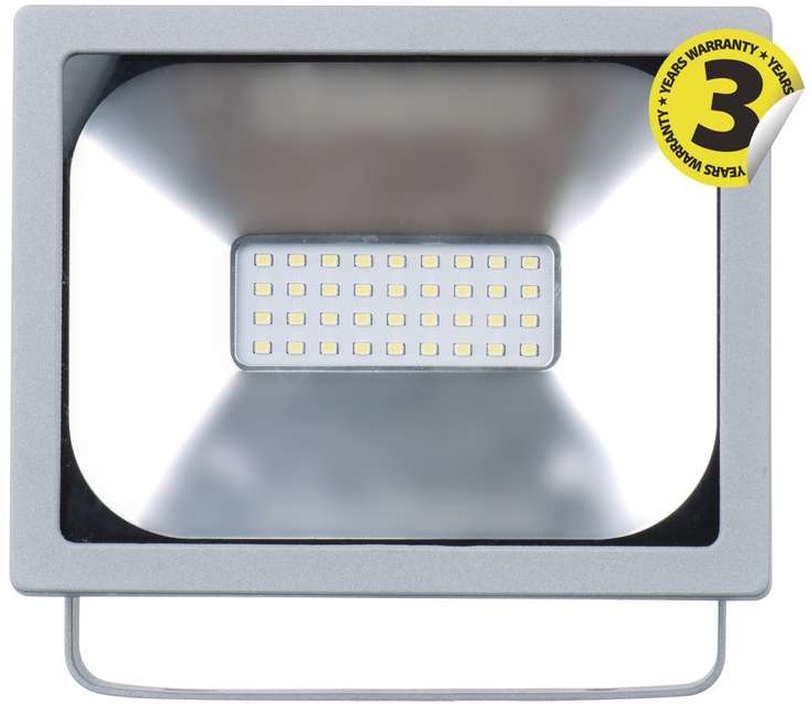 Emos Naświetlacz LED PROFI 20W Szary ZS2620