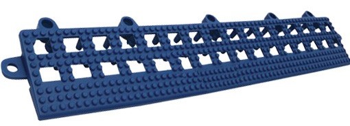 Coba Krawędź Do Mat Flexi-Deck Niebieski Żeńska (Zestaw 3 Sztuk)