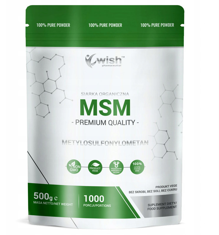 Wish MSM Metylosulfonylometan 500g