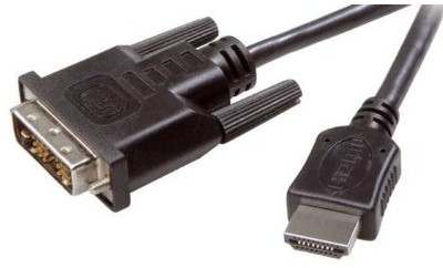 Vivanco Kabel HDMI DVI-D 2m  DVI-D 2m
