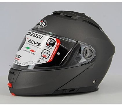 Airoh motocykla kask Phantom, XL (61/62), antracytowy matowy PHS129-XL