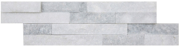 IRYDA Kamień naturalny Quartz 10 x 35 cm white&grey 0,39 m2