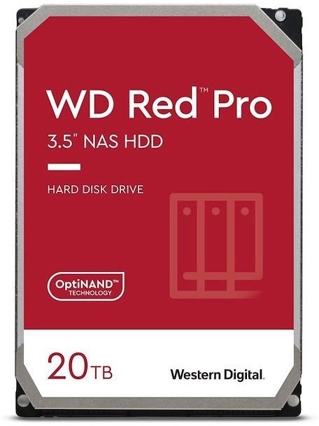 Western Digital Dysk HDD Red Pro WD201KFGX (20 TB ; 3.5