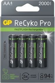 GP Bateria ReCyko Pro AA 2000mAh 4 szt 125210AAHCF-C4