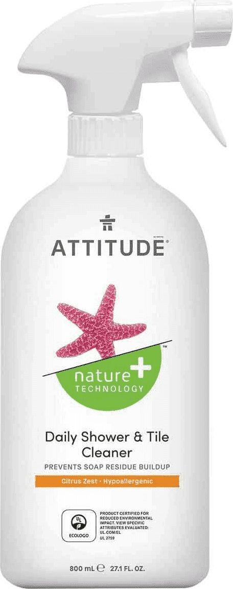 Attitude płyn do czyszczenia prysznica skórka cytrynowa 800 ml ATT03800 ATT03800