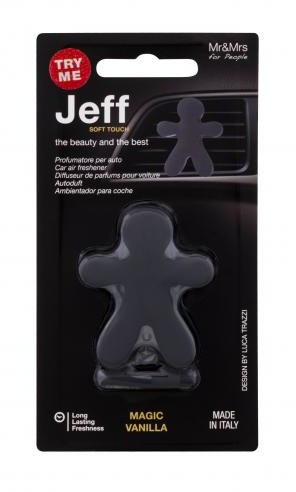 Mr&Mrs Fragrance Fragrance Jeff Soft Touch Magic Vanilla zapach samochodowy 1 szt unisex