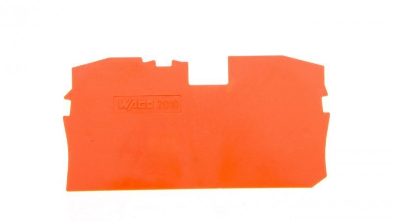 Wago Ścianka końcowa pomarańczowa TOPJOBS 2010-1292 25szt. 2010-1292