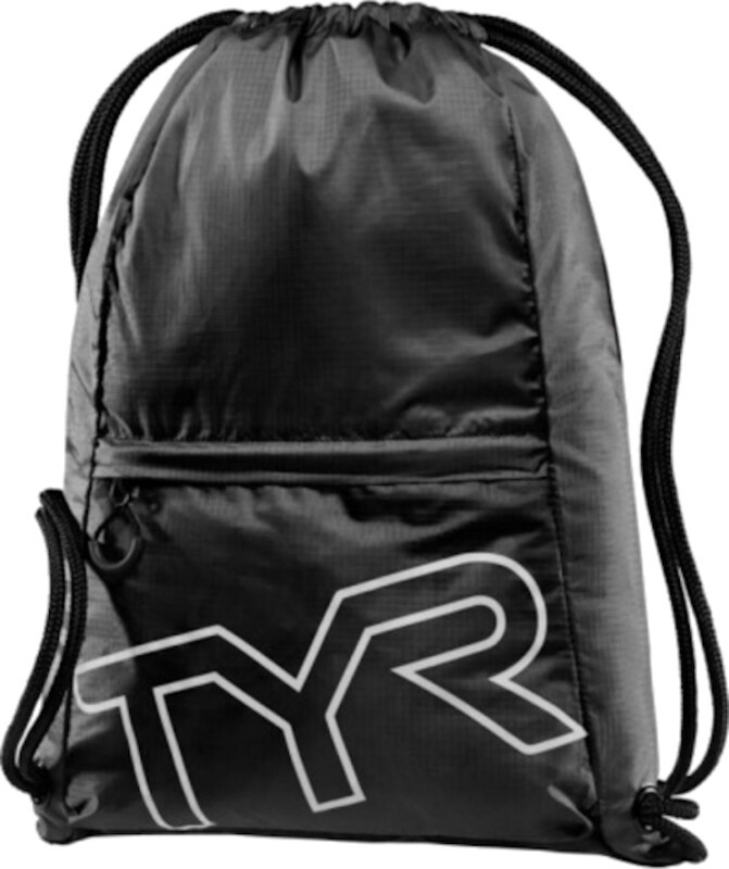 TYR Draw String Backpack, czarny 2021 Akcesoria do pływania LPSO2001