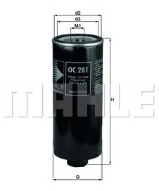 Knecht Filtr oleju OC 281