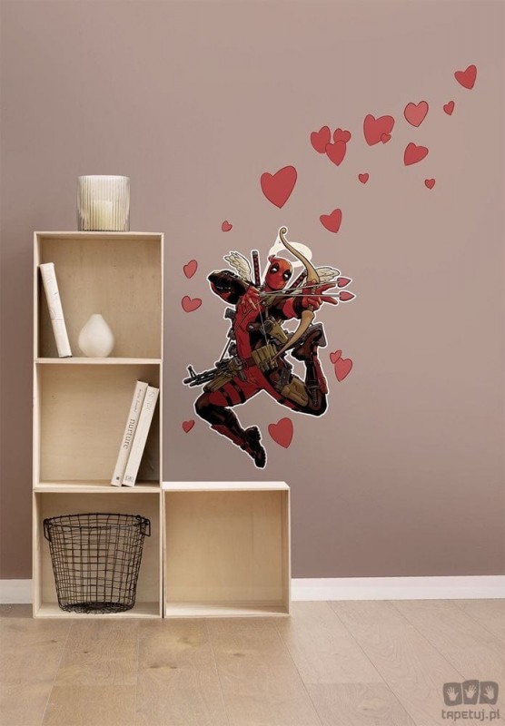 Komar Naklejki ścienne Deadpool Lovepool 14114h 14114h