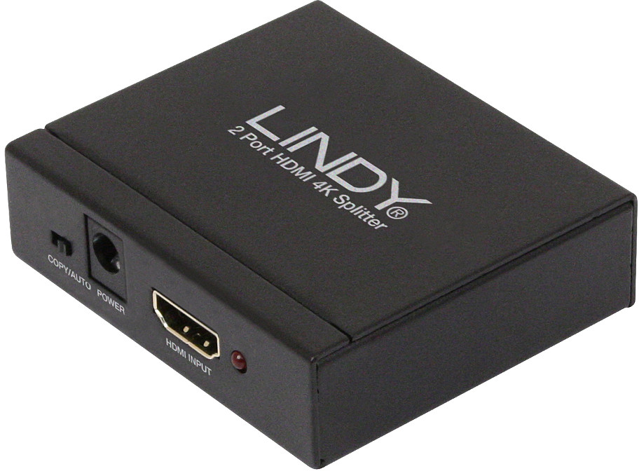 Lindy 38158 Splitter rozdzielacz) HDMI 4K UHD 2-portowy 1xIN 2xOUT) LY-38158
