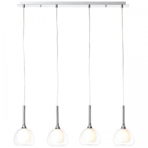 Brilliant HADAN Biały 4xE14 Lampa wisząca 85574/15 85574/15