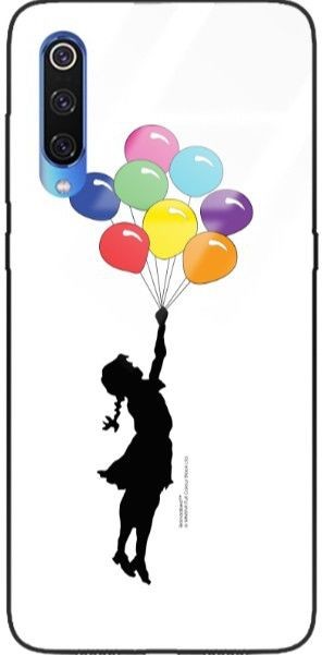 Xiaomi ETUI BLACK CASE GLASS NA TELEFON XIAOMI MI 9 ST_BANKSY_2020-2-105 26391