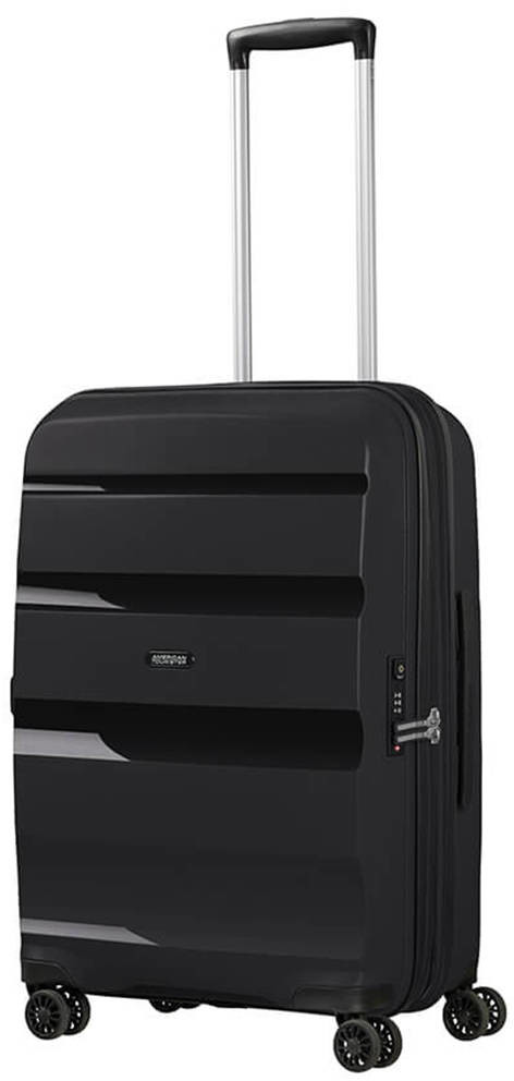 American Tourister Walizka średnia Bon Air DLX EXP - black 134850-1041