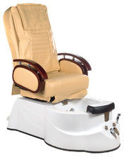 Beauty System Fotel do pedicure z masażem BR-3820D Beżowy