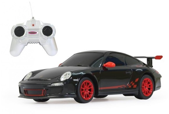 Jamara Porsche GT3 RS 1:24 black 40MHz