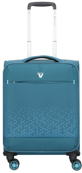 Roncato Crosslite Walizka kabinowa na 4 kółkach 55 cm petrolio 414873-88