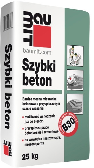 Baumit Beton szybkowi$143$144$145cy B30 25 kg 5907534264333