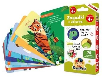 CzuCzu Zagadki z dziurką 4+