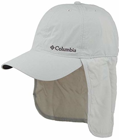 Columbia Schooner Bank Cachalot czapka z daszkiem z ochroną karku, włókna z tworzywa sztucznego, szara (Cool Grey), rozmiar uniwersalny